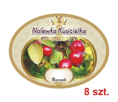 Przejdź do produktu Etykiety na Nalewki nr 655 Kusicielka 8 szt.