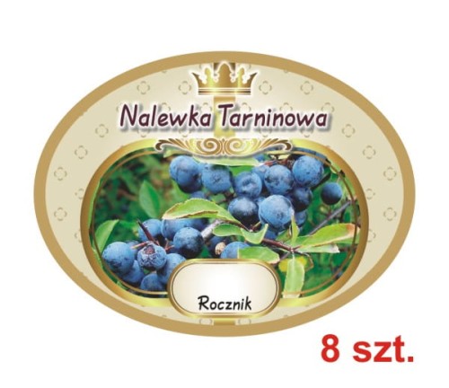 Przejdź do produktu Etykiety na Nalewki nr 692 Tarninowa 8 szt.