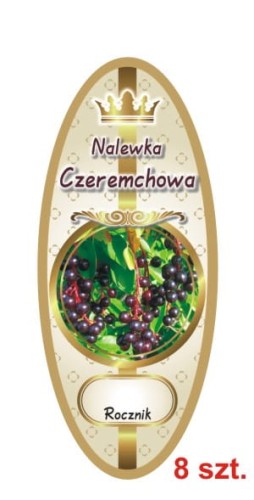 Przejdź do produktu Etykiety na Nalewki nr 820 Czeremchowa 8 szt.