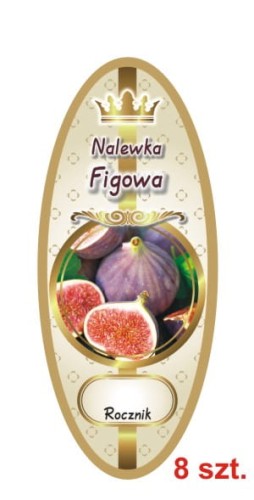 Przejdź do produktu Etykiety na Nalewki nr 830 Figowa 8 szt.