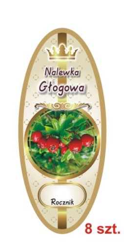 Przejdź do produktu Etykiety na Nalewki nr 832 Głogowa 8 szt.