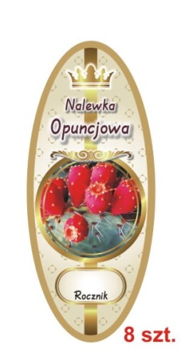 Przejdź do produktu Etykiety na Nalewki nr 871 Opuncjowa 8 szt.
