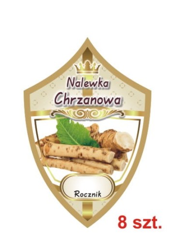 Przejdź do produktu Etykiety na nalewki nr 216 chrzanowa 8 szt.