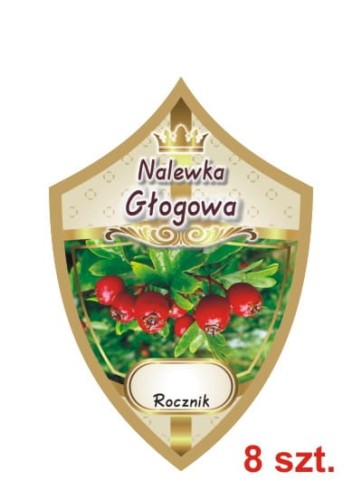 Przejdź do produktu Etykiety na nalewki nr 232 głogowa 8 szt.