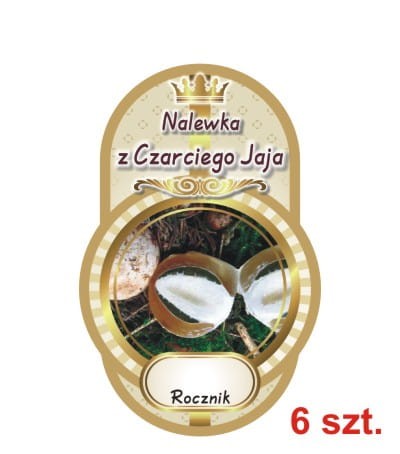Przejdź do produktu Etykiety na Nalewki nr 508 z czarciego jaja 6 szt.