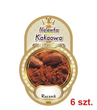 Przejdź do produktu Etykiety na Nalewki nr 510 kakaowa 6 szt.