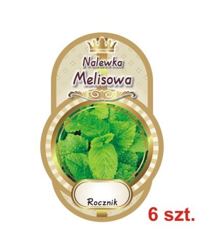 Przejdź do produktu Etykiety na Nalewki nr 516 melisowa 6 sz.