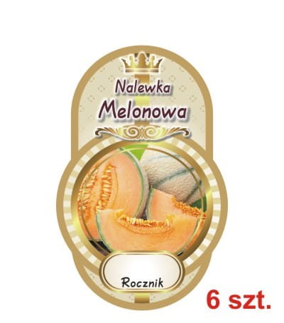Przejdź do produktu Etykiety na Nalewki nr 517 melonowa 6 sz.
