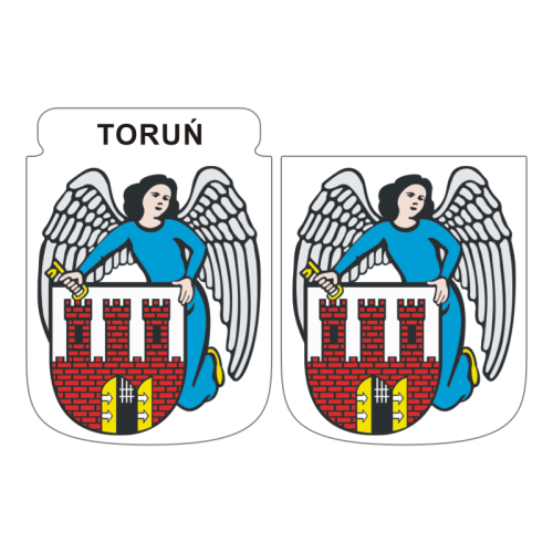 Przejdź do produktu Naklejki Herb - Toruń 6 i 7 cm