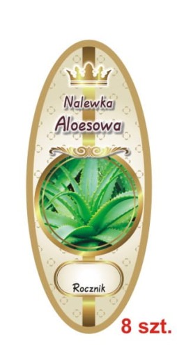 Przejdź do produktu Etykiety na Nalewki nr 900 Aloesowa 8 szt.