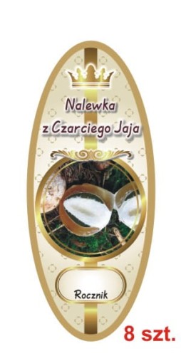Przejdź do produktu Etykiety na Nalewki nr 908 z Czarciego Jaja 8 szt.