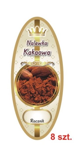 Przejdź do produktu Etykiety na Nalewki nr 910 Kakaowa 8 szt.