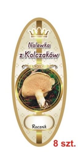 Przejdź do produktu Etykiety na Nalewki nr 911 z Kolczaków 8 szt.