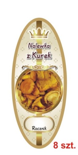 Przejdź do produktu Etykiety na Nalewki nr 913 z Kurek 8 szt.
