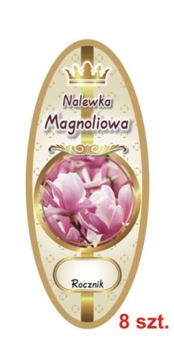 Przejdź do produktu Etykiety na Nalewki nr 915 Magnoliowa 8 szt.