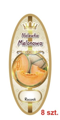 Przejdź do produktu Etykiety na Nalewki nr 917 Melonowa 8 szt.