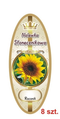 Przejdź do produktu Etykiety na Nalewki nr 923 Słonecznikowa 8 szt.