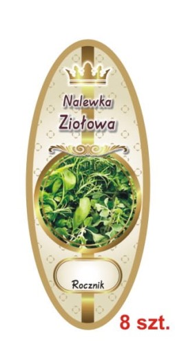 Przejdź do produktu Etykiety na Nalewki nr 925 Ziołowa 8 szt.