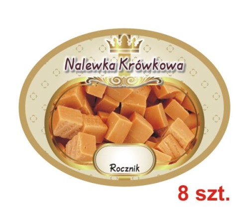 Przejdź do produktu Etykiety na Nalewki nr 712 krówkowa 8 szt.