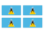 flaga_saint lucia_miniaturka_1.png