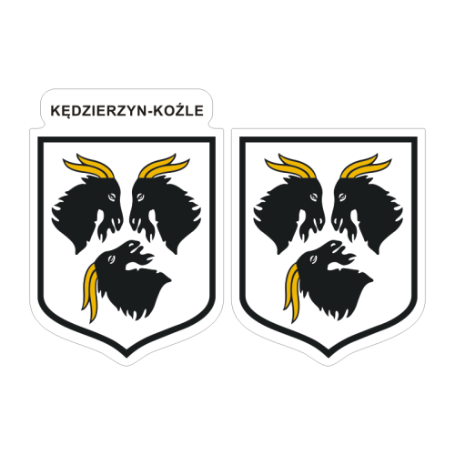 Przejdź do produktu Naklejki Herb - Kędzierzyn Koźle 6 i 7 cm