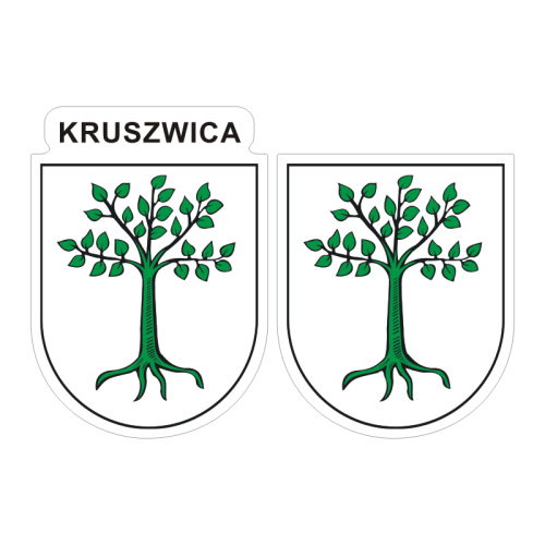 Przejdź do produktu Naklejki Herb - Kruszwica 6 i 7 cm