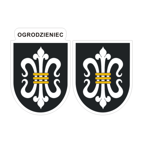 Przejdź do produktu Naklejki Herb - Ogrodzieniec 6 i 7 cm