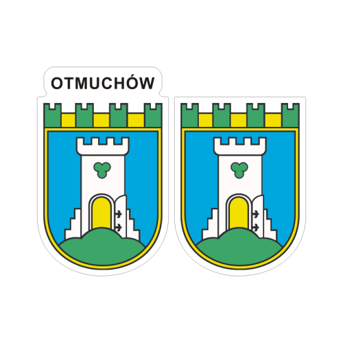 Przejdź do produktu Naklejki Herb - Otmuchów 6 i 7 cm