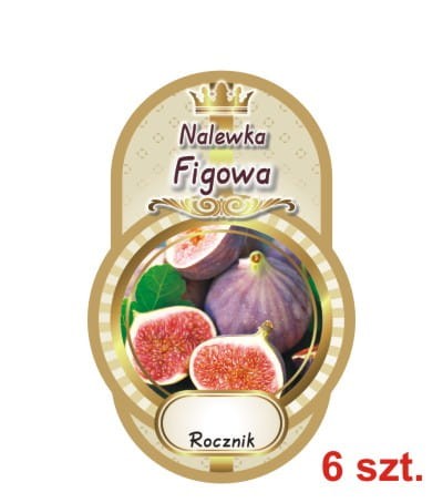 Przejdź do produktu Etykiety na Nalewki nr 430 figowa 6 szt.