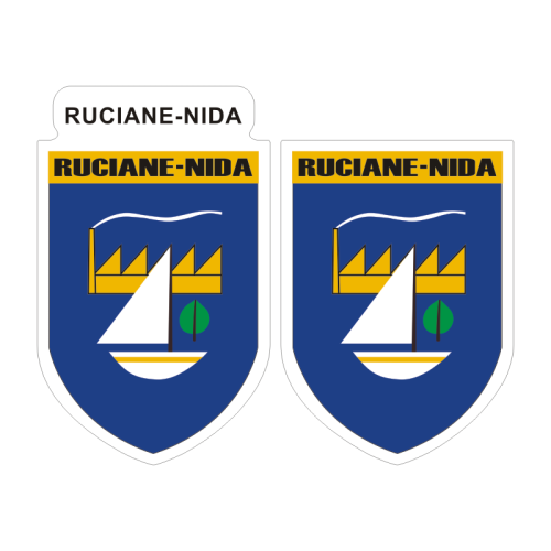 Przejdź do produktu Naklejki Herb - Ruciane Nida 6 i 7 cm