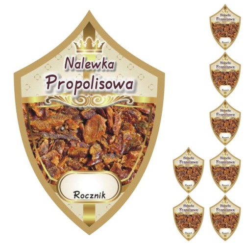 Przejdź do produktu Etykiety na nalewki nr 330 Propolisowa 8 szt.