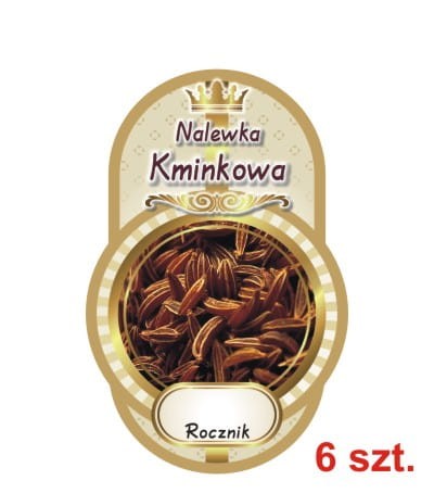 Przejdź do produktu Etykiety na Nalewki nr 451 kminkowa 6 szt.