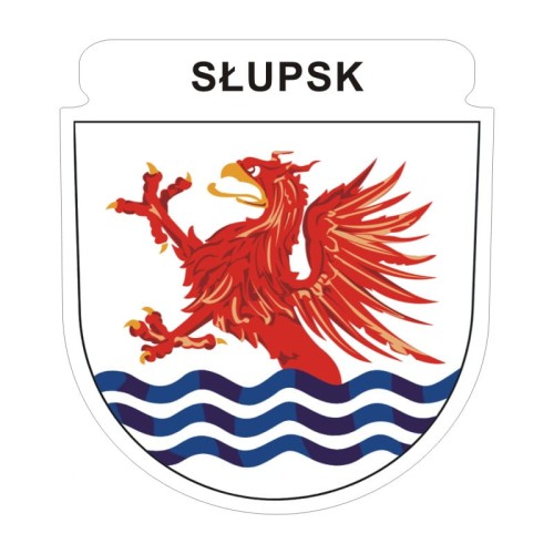 Przejdź do produktu Naklejka Herb 12 cm - Słupsk