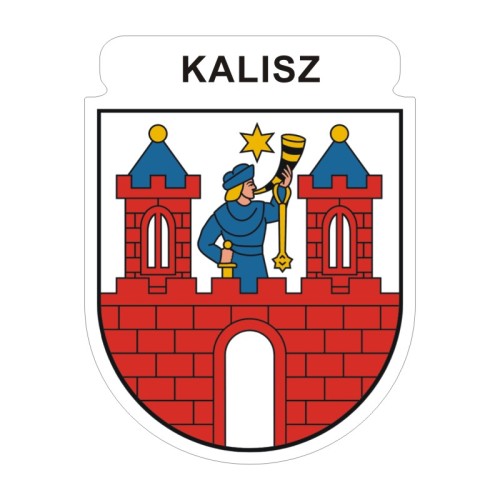 Przejdź do produktu Naklejka Herb 12 cm - Kalisz