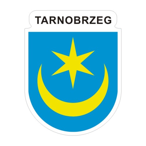 Przejdź do produktu Naklejka Herb 12 cm - Tarnobrzeg