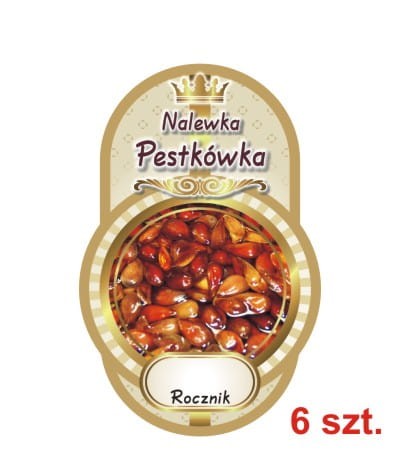 Przejdź do produktu Etykiety na Nalewki nr 475 pestkówka 6 szt.