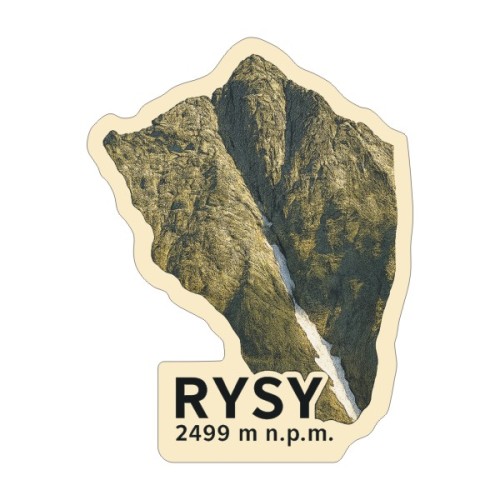 Przejdź do produktu Naklejka Rysy - 8 cm