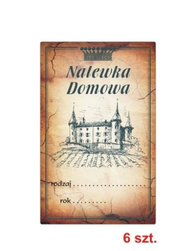 Przejdź do produktu Naklejki na Nalewki nr 122 duże 6 szt.