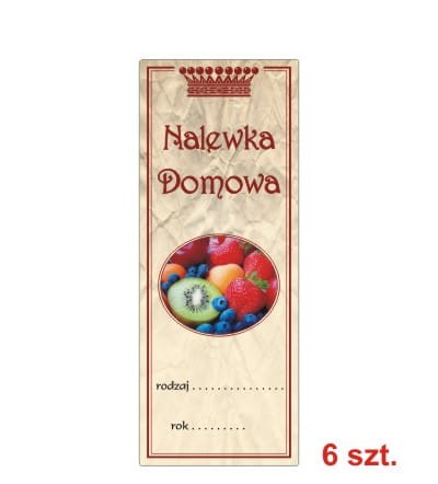 Przejdź do produktu Naklejki na Nalewki nr 128 średnie 6 szt.