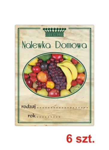 Przejdź do produktu Naklejki na Nalewki nr 134 małe 6 szt.